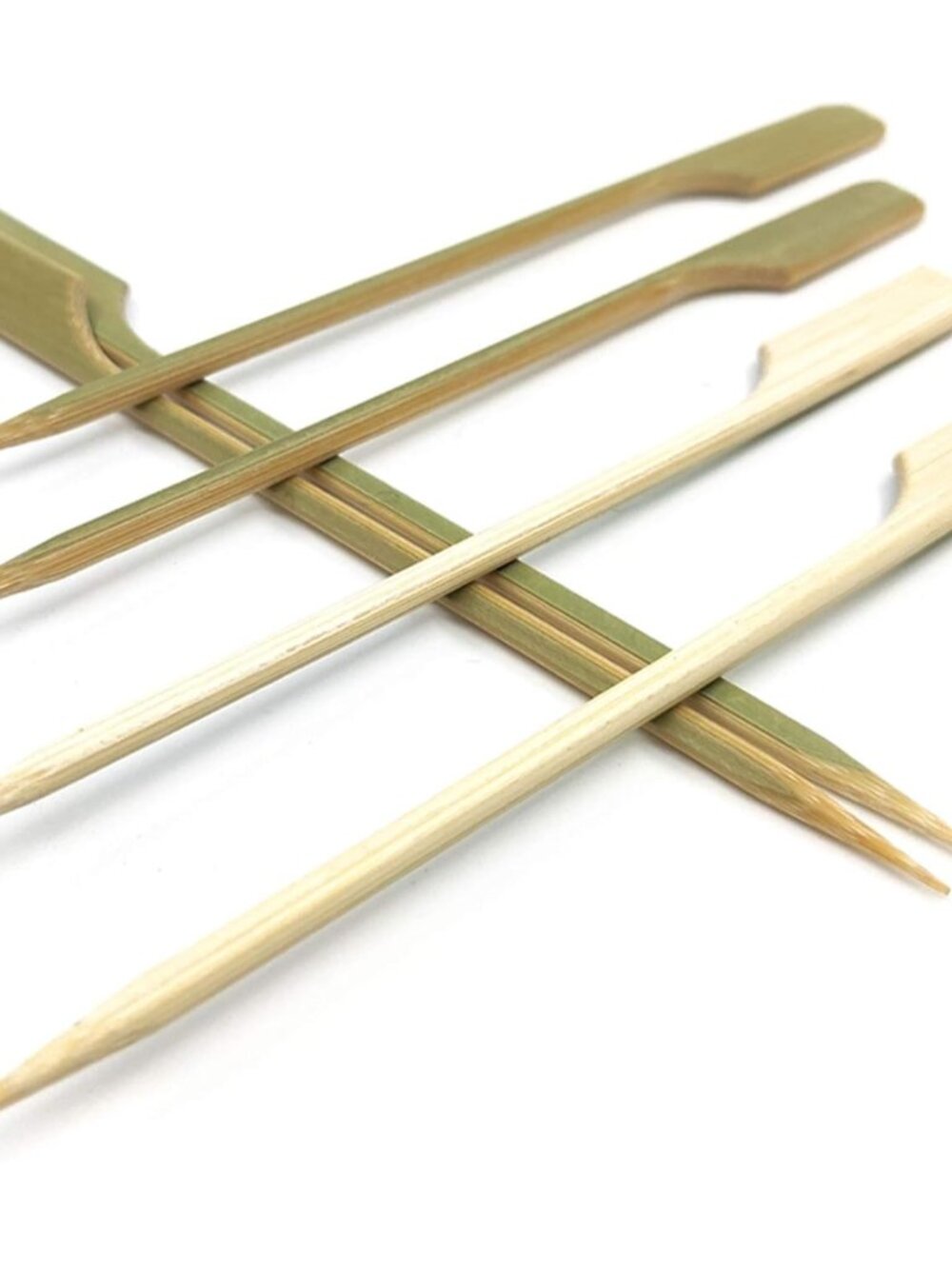 3.5 inch Bamboo Paddle Picks Skewers Toothpicks for Cocktail,Appetizers,Fruit,Sa